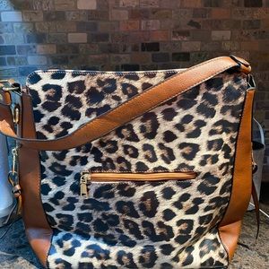 Cheetah print purse